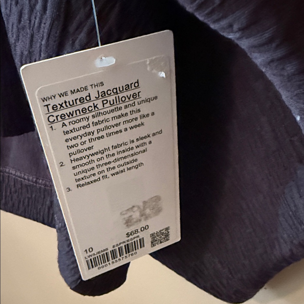 Lululemon Textured Jacquard Crewneck pullover - Picture 4 of 8